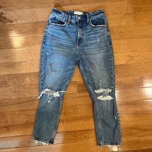 ABERCROMBIE Curve Love “The Mom High Rise” Size 2, Short